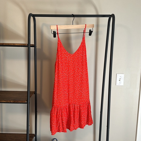 NWT Red Floral Sundress - Picture 6 of 9